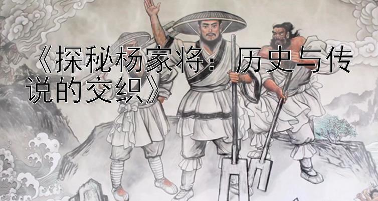 《探秘杨家将：历史与传说的交织》